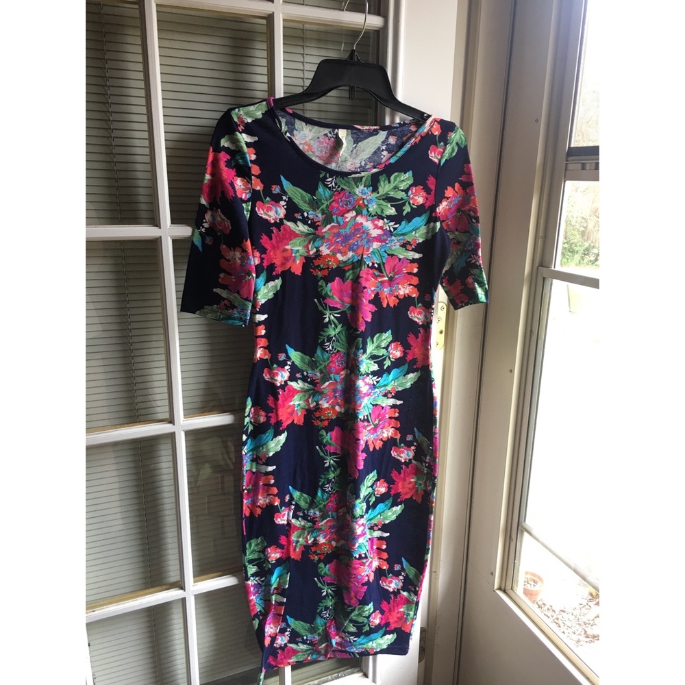 Leshop Floral Midi Dress